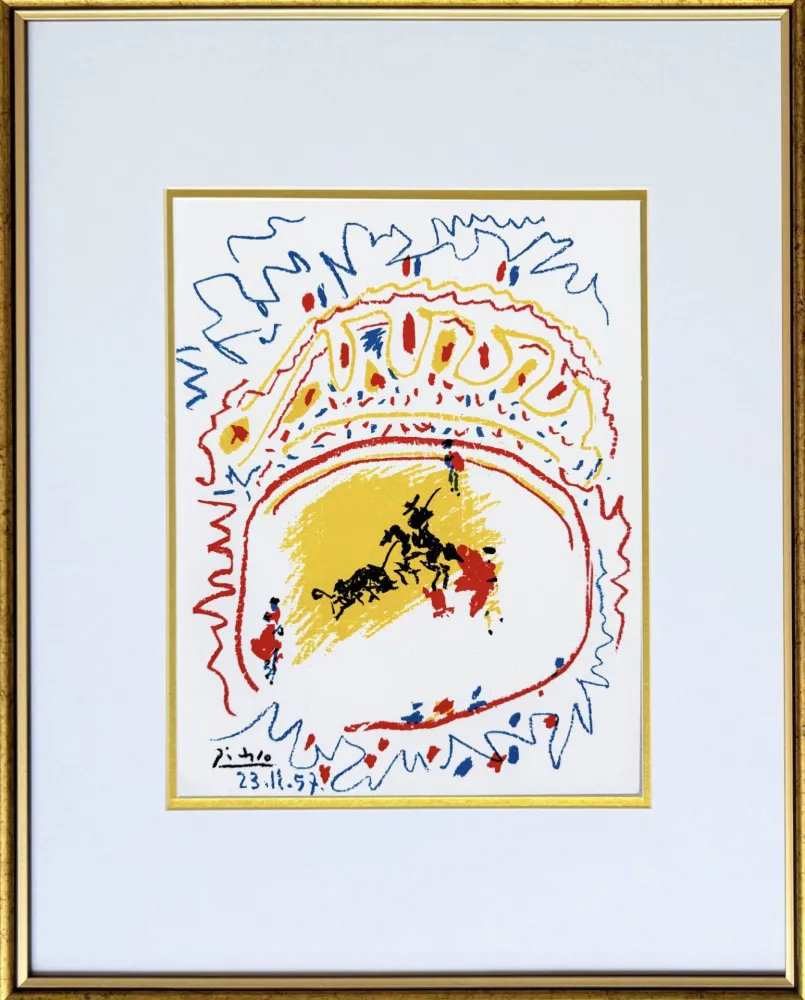 Lithographie Picasso - La Petite Corrida