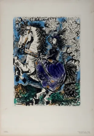 Lithographie Picasso - L'Amazone n° 1, 1961