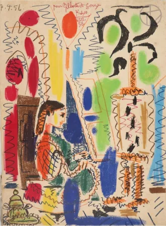 Livre Illustré Picasso - L'atelier de Cannes 1958 / Ces Peintres mes Amis Vol II 