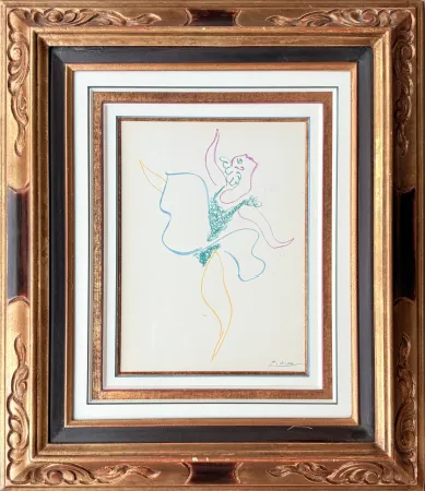 Lithographie Picasso - Le Ballet