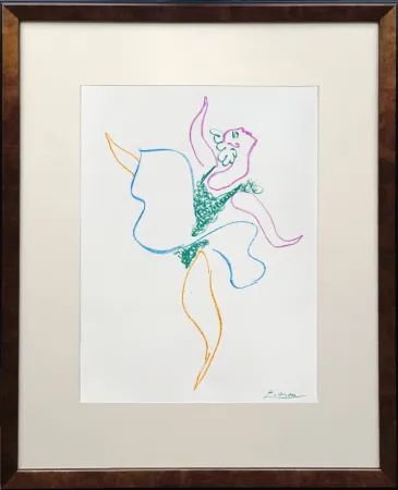 Lithographie Picasso - Le Ballet