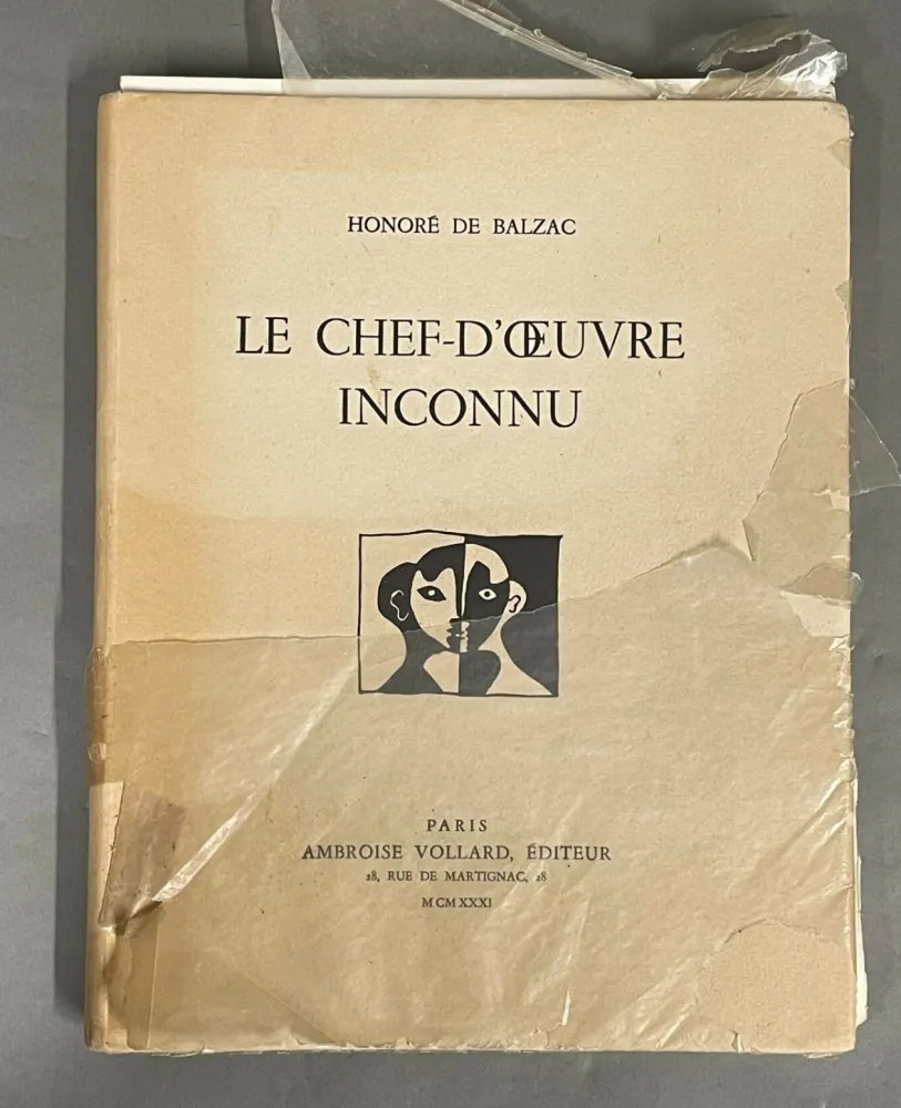 Gravure Sur Bois Picasso - Le Chef‑d’œuvre inconnu