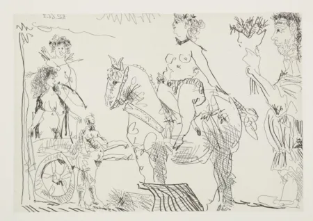 Gravure Picasso - Le Cocu magnifique