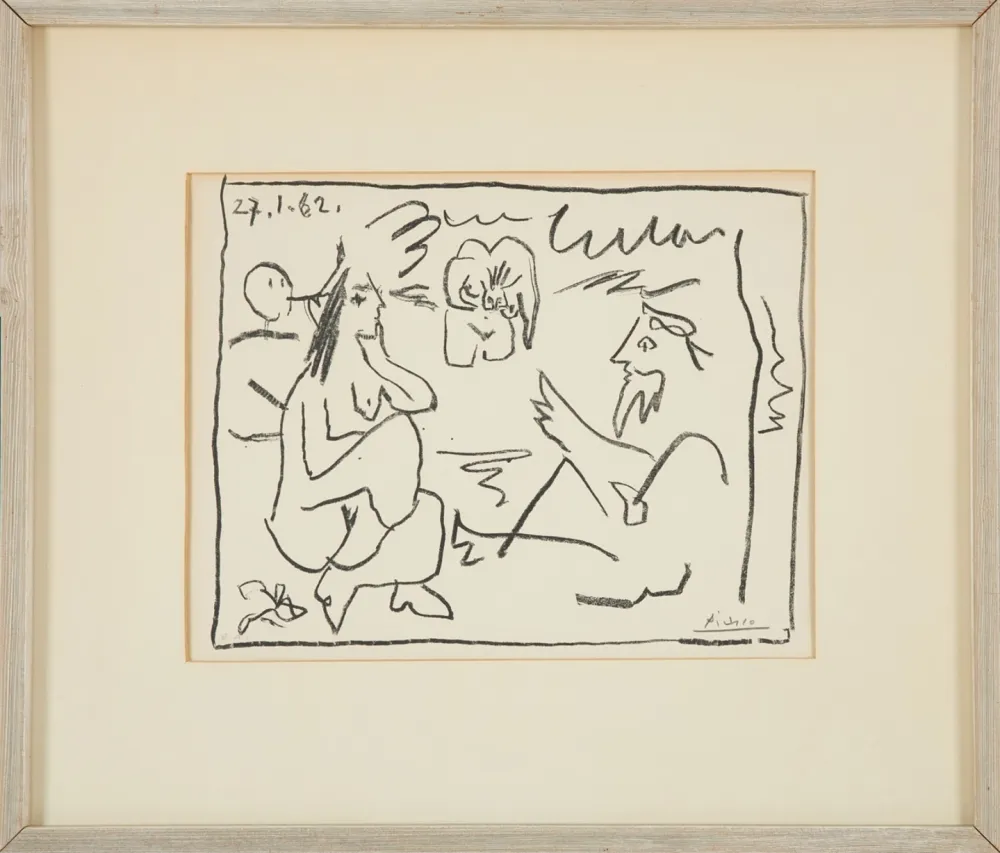Lithographie Picasso - Le Déjeuner sur l’Herbe