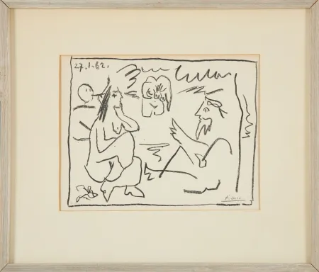 Lithographie Picasso - Le Déjeuner sur l’Herbe