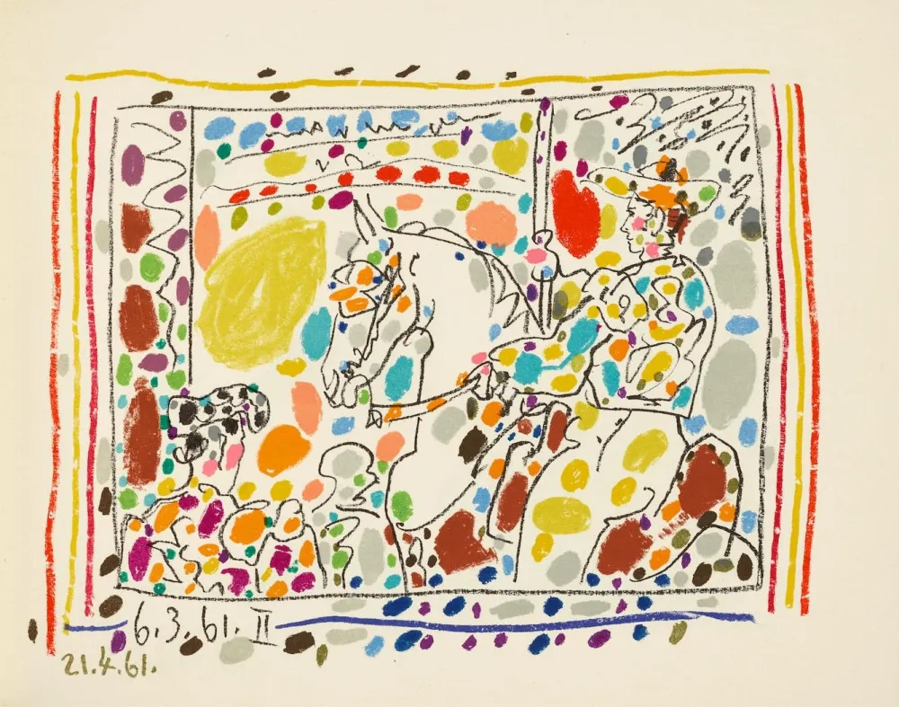 Lithographie Picasso - Le Picador II 