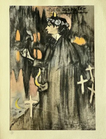 Lithographie Picasso - Le Poete Decadent