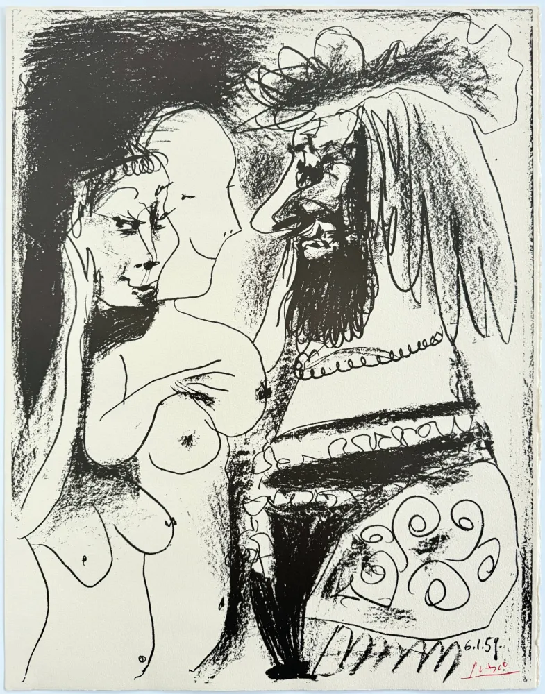 Aucune Technique Picasso - Le vieux Roi (Old King)