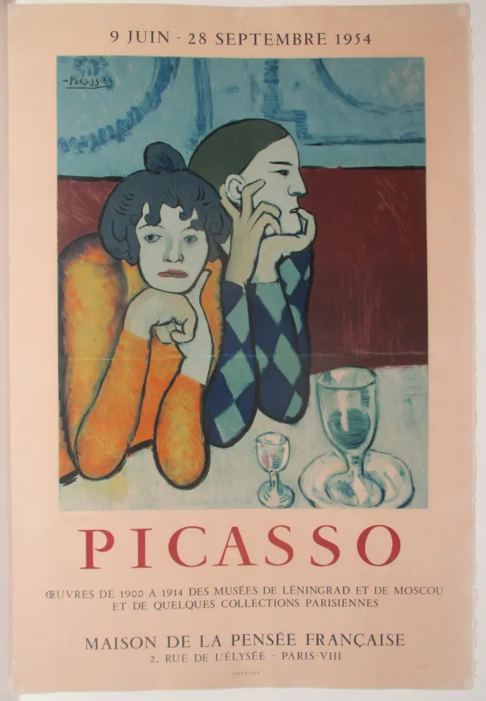 Lithographie Picasso - Maison de la Pensee Francaise