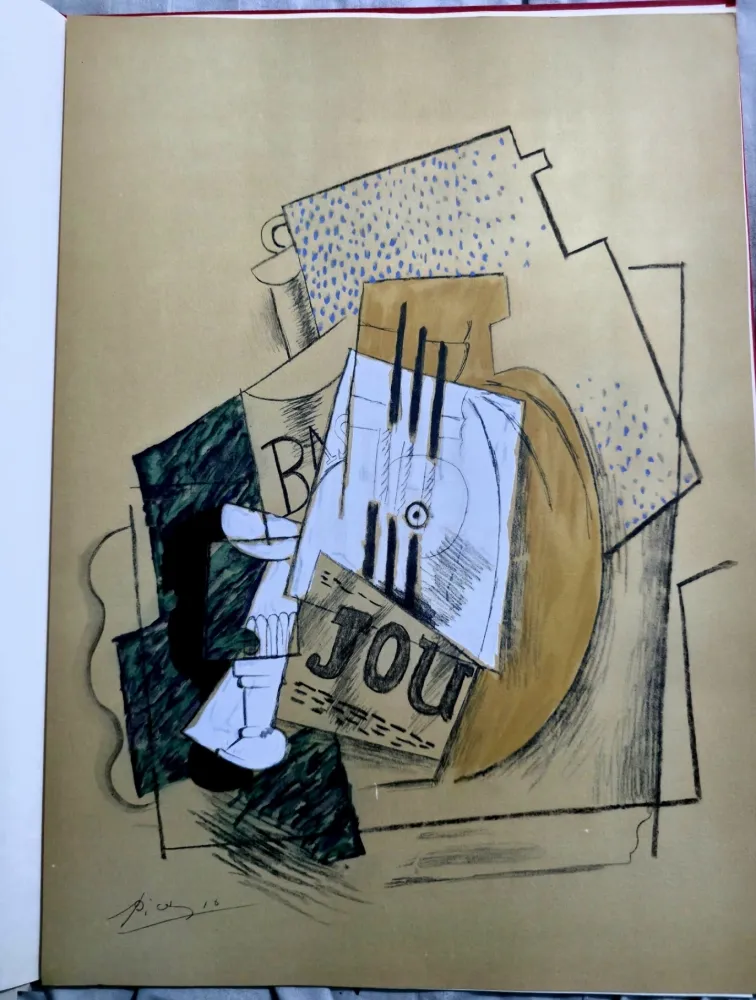 Pochoir Picasso - Nature Morte -1959 