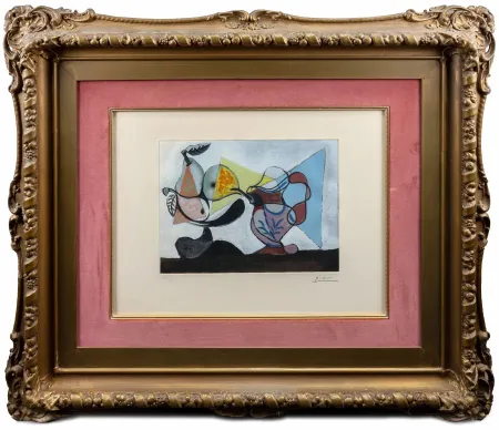 Eau-Forte Et Aquatinte Picasso - Nature morte aux poires et au pichet