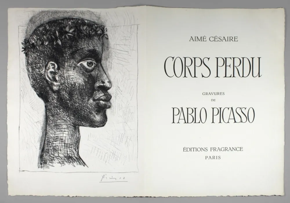 Eau-Forte Et Aquatinte Picasso - Negre Negre Negre - Corps Perdu