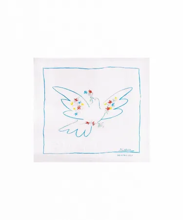 Sérigraphie Picasso -  PABLO PICASSO - COLOMBE DE LA PAIX, MOSCOU C.1957