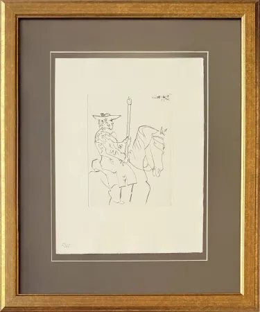 Eau-Forte Picasso - Picador