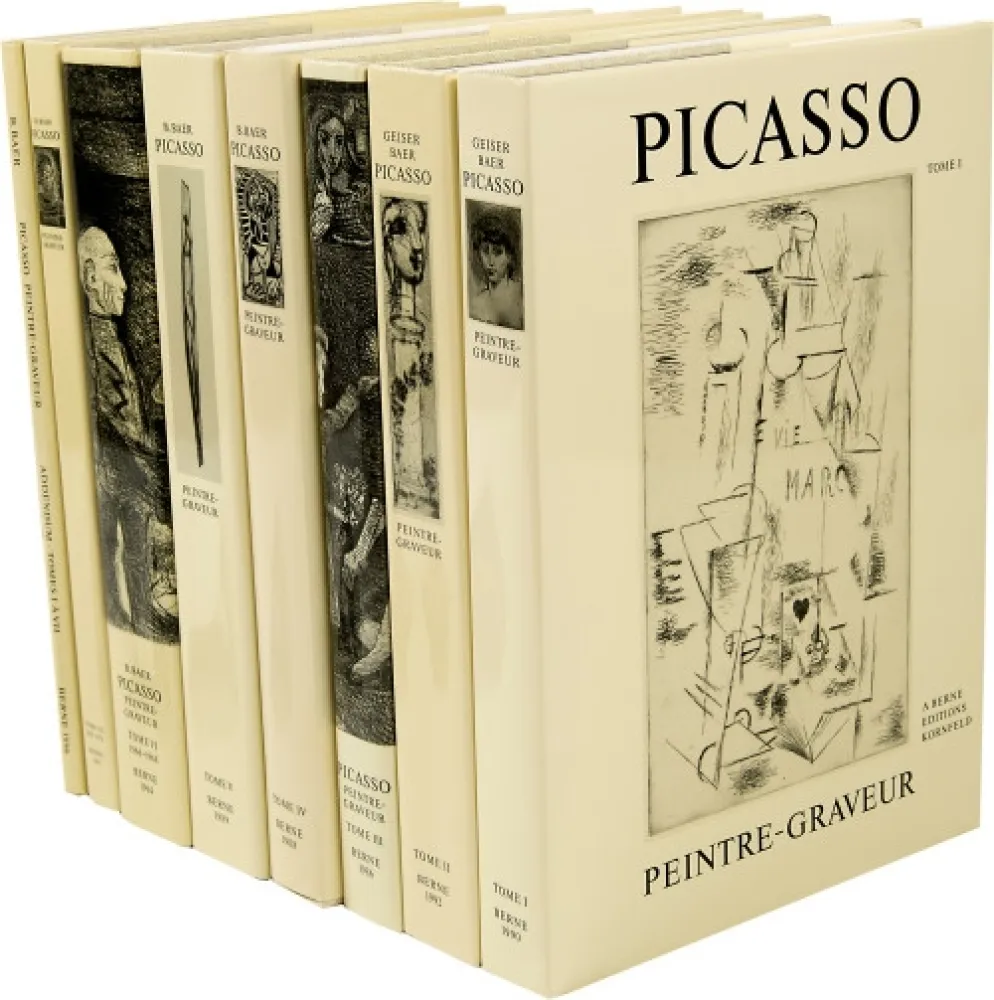 Livre Illustré Picasso - Picasso Peintre-Graveur.