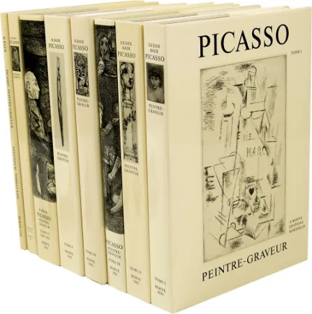 Livre Illustré Picasso - Picasso Peintre-Graveur.