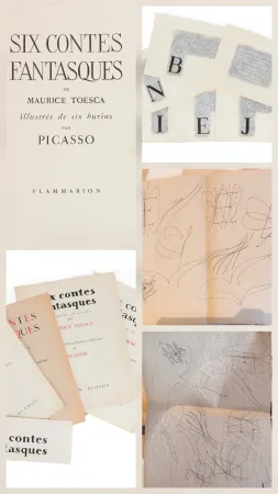 Livre Illustré Picasso - Six Contes Fantastiques- Preparatory chapel Copy