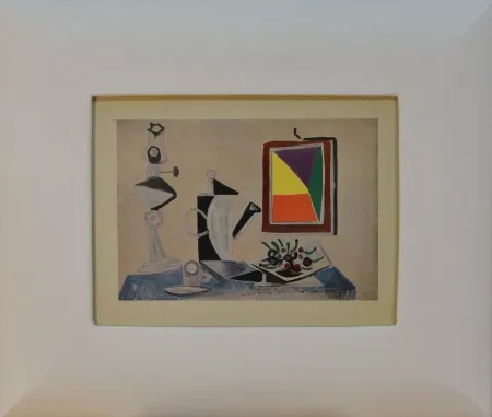 Lithographie Picasso - Still Life (Nature morte au miroir)