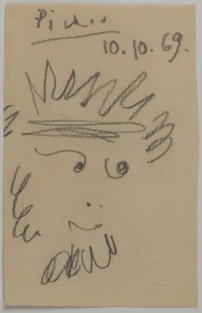 Aucune Technique Picasso - Tête de Faune (Faun's Head)