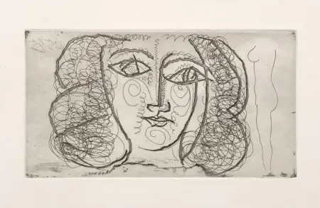 Aucune Technique Picasso -  Tete de femme de face (Small)) 