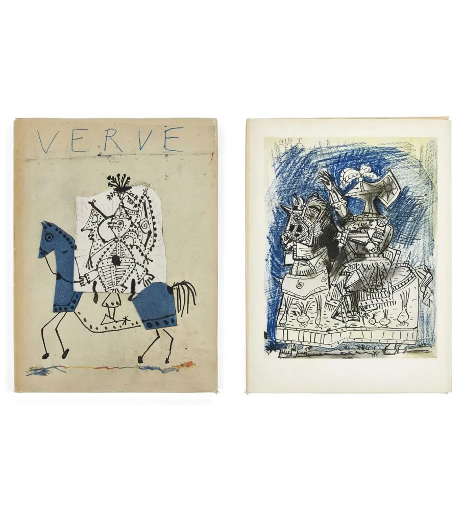 Livre Illustré Picasso - VERVE. Vol. VII, n° 25-26. 