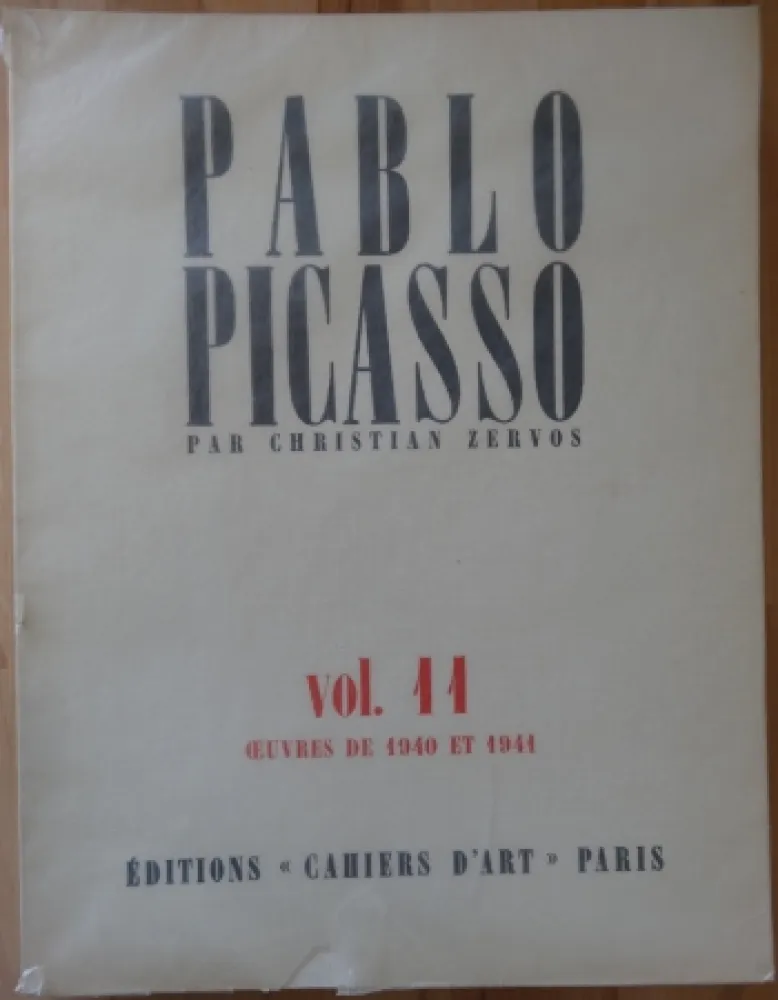 Livre Illustré Picasso - Zervos Vol 11 (1940-1941)