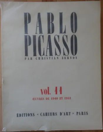 Livre Illustré Picasso - Zervos Vol 11 (1940-1941)