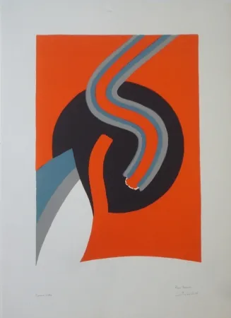 Lithographie Pichette  - Sans titre