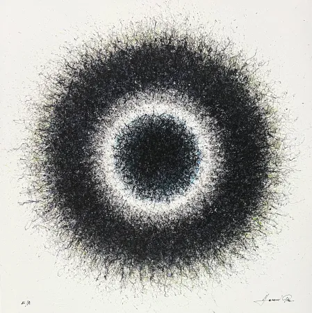 Estampe Numérique Picz - Epicentrum Quantinum B/G/B No 91 // G