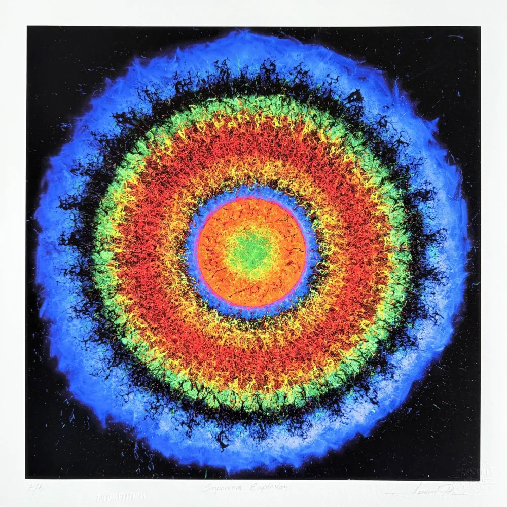 Estampe Numérique Picz - Supernova Explosion