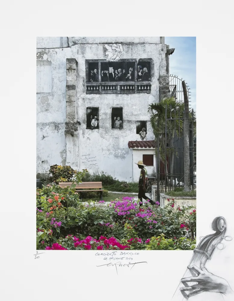Estampe Numérique Pignon-Ernest - Concierto Barroco - La Havane 2024
