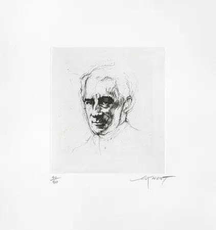 Gravure Pignon-Ernest - Maurice Ravel