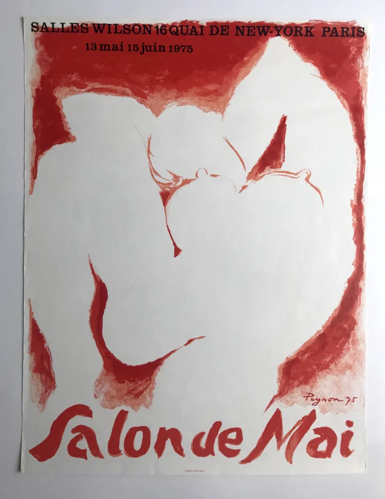 Affiche Pignon - Salon de mai