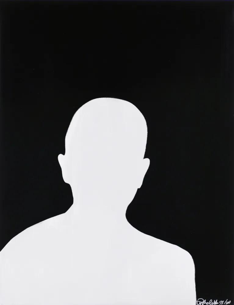 Sérigraphie Pistoletto - Untitled