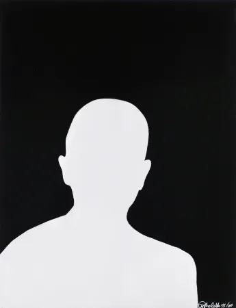 Sérigraphie Pistoletto - Untitled