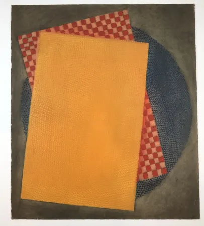 Eau-Forte Piza - Carré jaune