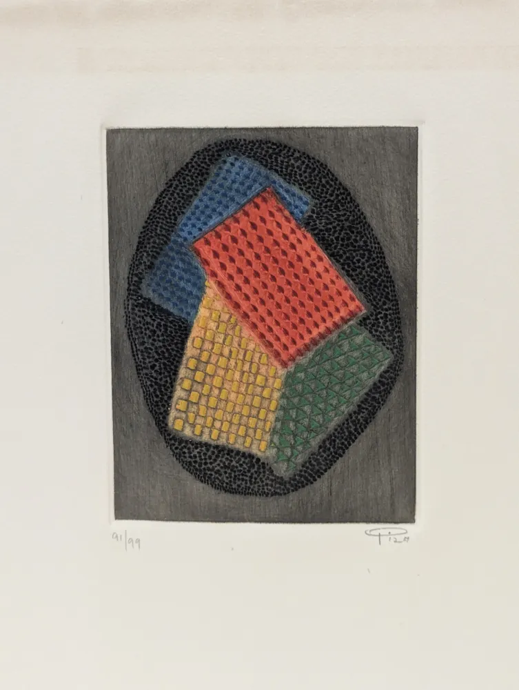 Gravure Piza - Sans titre