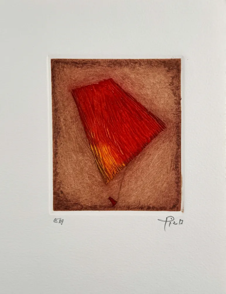 Gravure Piza - Sans titre 