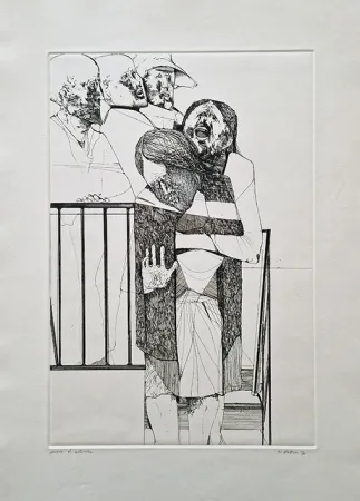 Eau-Forte Plattner - L'urlo