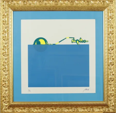 Sérigraphie Plessi - Untitled 