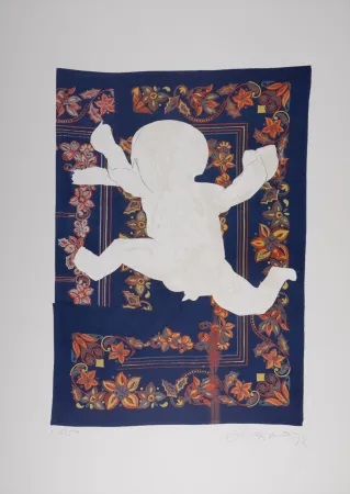 Lithographie Pomar - L'Enfant