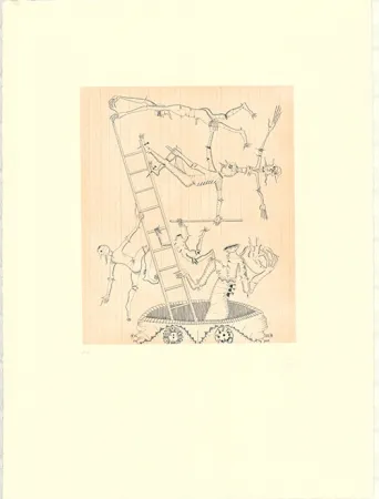 Eau-Forte Et Aquatinte Ponç - Equilibrio