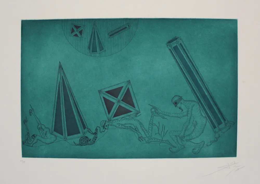 Eau-Forte Et Aquatinte Ponç - Equivalents