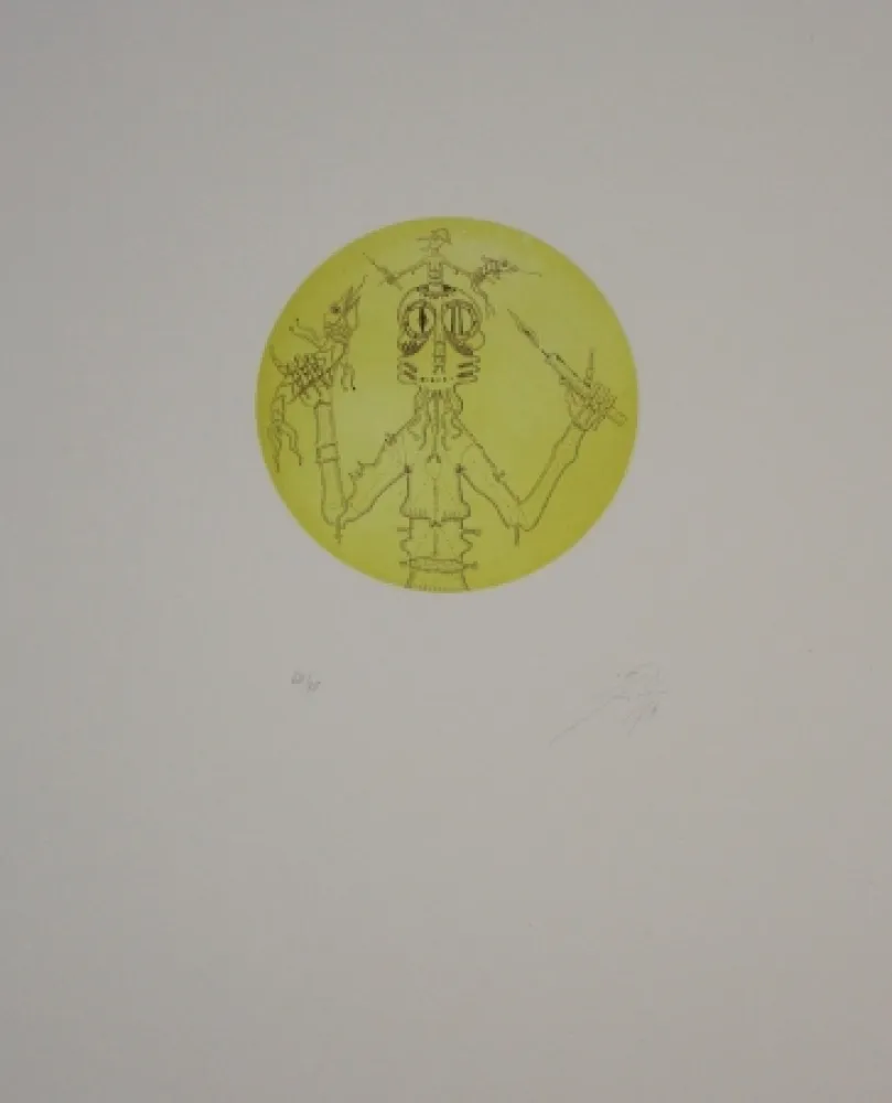 Eau-Forte Et Aquatinte Ponç - Esquitx