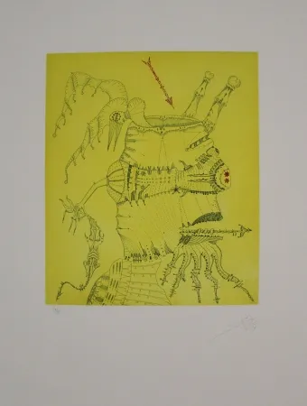 Eau-Forte Et Aquatinte Ponç - Homenaje a Dürer