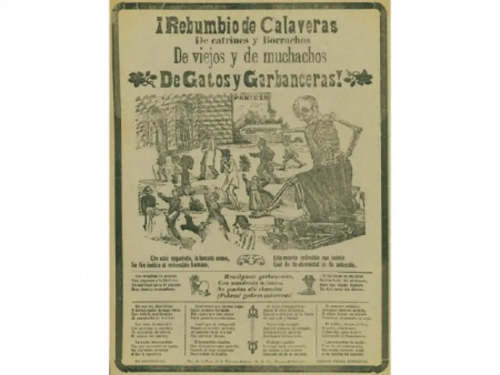 Gravure Posada - Rebumbio de calaveras