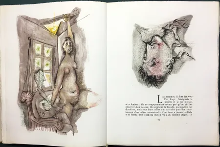 Livre Illustré Prassinos - LE MUR (Jean-Paul Sartre). 1945-1946.