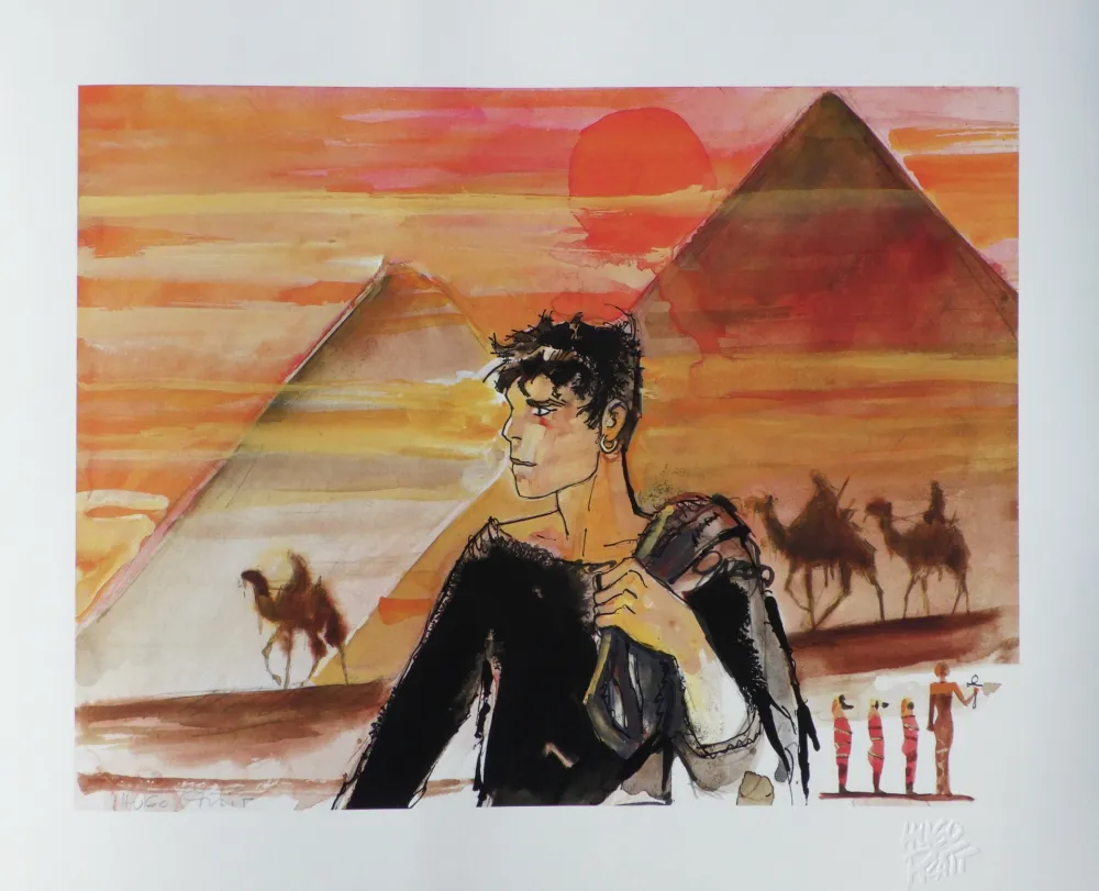 Aucune Technique Pratt - Corto Maltèse en Egypte