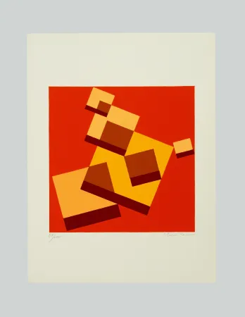 Sérigraphie Radice - Lesbo