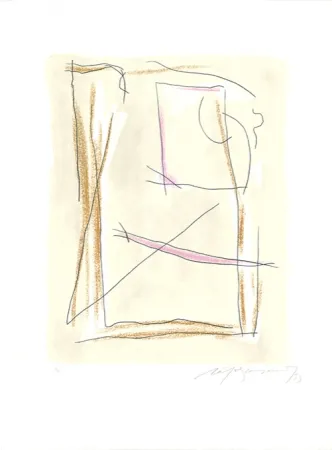 Eau-Forte Et Aquatinte Ràfols Casamada - Brisa-4